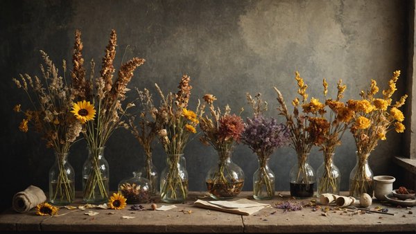Découvrez l'atelier de brice : artisan des fleurs séchées